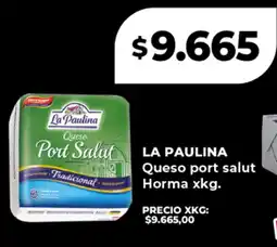 Supermayorista Vital La paulina queso port salut oferta