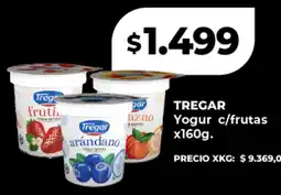 Supermayorista Vital Tregar yogur c/frutas oferta
