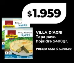 Supermayorista Vital Villa d'agri tapa pasc. hojaldre oferta