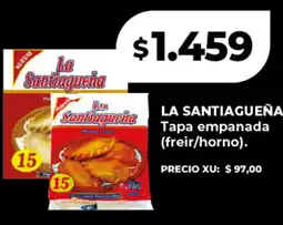 Supermayorista Vital La santiagueña tapa empanada oferta