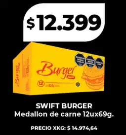 Supermayorista Vital Swift burger medallon de carne oferta