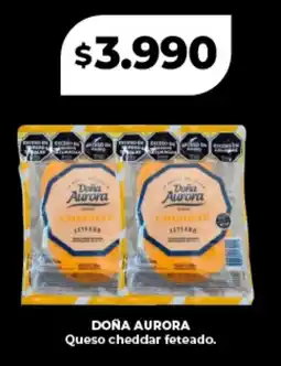 Supermayorista Vital Doña Aurora queso cheddar feteado oferta