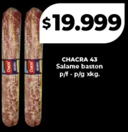 Supermayorista Vital Chacra 43 salame baston oferta