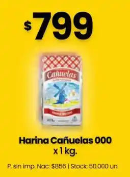 Changomas Cañuelas harina cañuelas 000 oferta