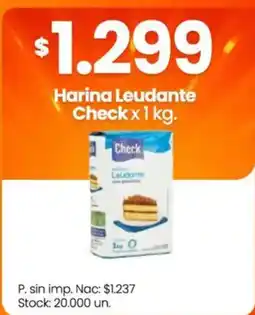 Changomas Check harina leudante oferta