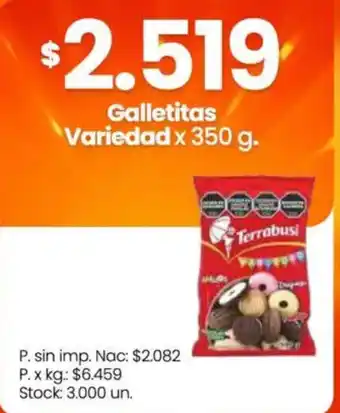 Changomas Terrabusi galletitas variedad oferta