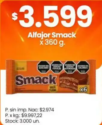 Smack alfajor