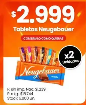 Changomas Neugebauer tabletas oferta