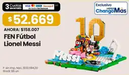 Changomas Fen fútbol lionel messi oferta