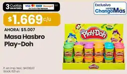 Changomas Play-Doh masa hasbro oferta