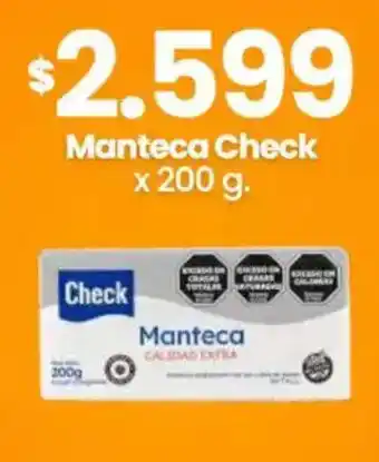 Changomas Check manteca oferta