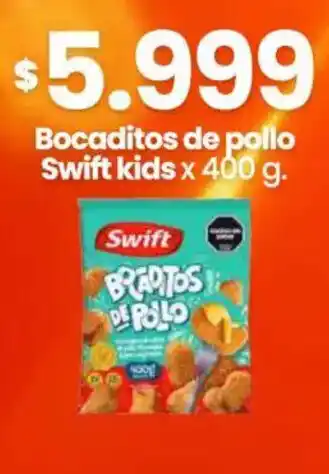 Changomas Swift bocaditos de pollo oferta