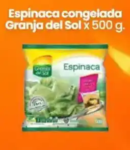 Changomas Granja del Sol espinaca congelada oferta