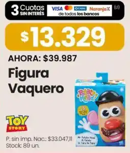 Changomas Toy story figura vaquero oferta