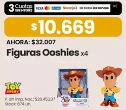 Changomas Toy story figuras ooshies oferta