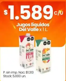 Changomas Del Valle jugos líquidos oferta