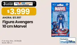 Changomas Marvel figura avengers oferta