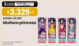 Changomas Bonnie muñeca princesa oferta