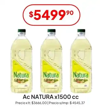Hergo Natura aceite oferta