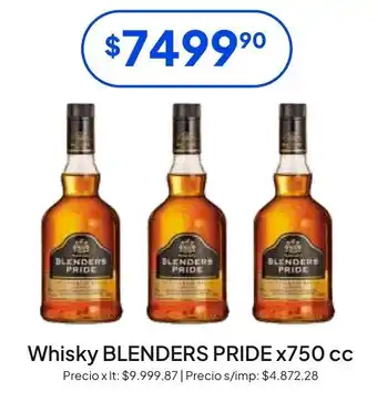 Hergo Blenders pride whisky oferta
