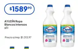 Hergo Ayudín ropa blancos intensos oferta