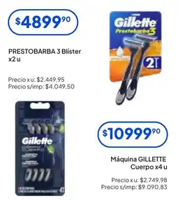 Hergo Gillette Prestobarba 3 oferta