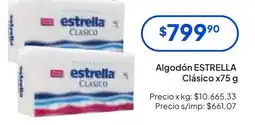 Hergo Estrella algodón clásico oferta