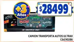 Supermercados Yaguar Camion transporta autos oferta