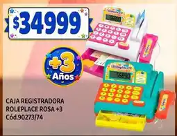 Supermercados Yaguar Caja registradora roleplace rosa +3 cód.90273/74 oferta