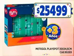 Supermercados Yaguar Metegol playspot 35x34,5cm cód.90269 oferta