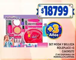 Supermercados Yaguar Set moda y belleza roleplace +3 cód.90272 oferta