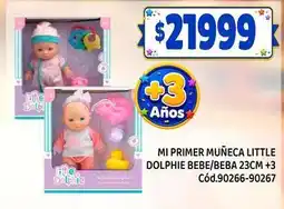 Supermercados Yaguar Primer - mi primer muñeca bebe 23cm +3 cód.90266-90267 oferta