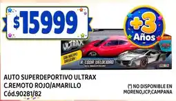 Supermercados Yaguar Ultrax auto superdeportivo oferta