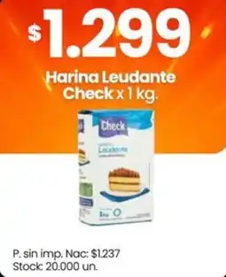 Changomas Check harina leudante oferta
