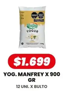 Autoservicio Capo Manfrey yogur oferta