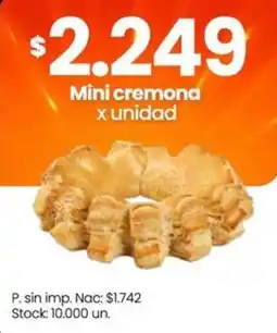 Changomas Mini cremona oferta