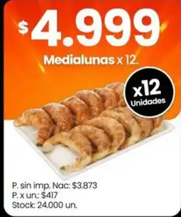 Changomas Medialunas oferta