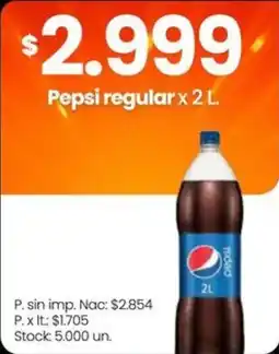 Changomas Pepsi regular oferta