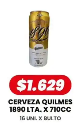 Autoservicio Capo Quilmes cerveza 1890 oferta