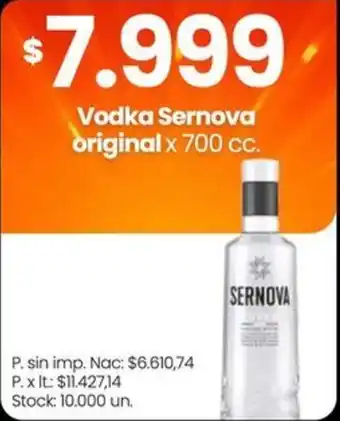 Changomas Vodka sernova original oferta