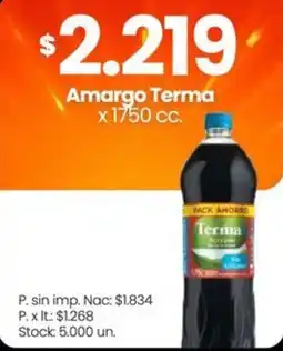 Changomas Amargo Terma oferta