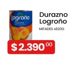 Piantoni Supermayorista Logroño durazno oferta