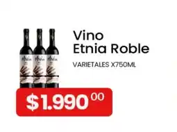 Piantoni Supermayorista Etnia vino roble oferta