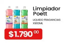 Piantoni Supermayorista Poett limpiador oferta