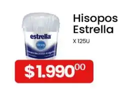 Piantoni Supermayorista Estrella hisopos estrella oferta
