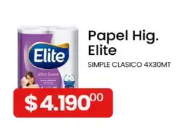 Piantoni Supermayorista Elite papel hig. elite oferta