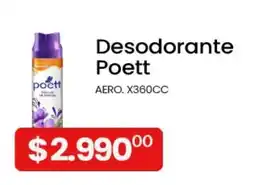 Piantoni Supermayorista Poett desodorante oferta