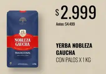 Supermercados Tadicor Nobleza gaucha yerba nobleza gaucha oferta