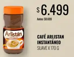 Supermercados Tadicor Arlistan café instantáneo suave oferta