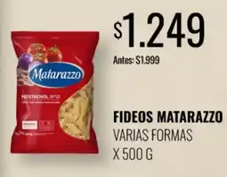 Supermercados Tadicor Matarazzo fideos varias formas oferta